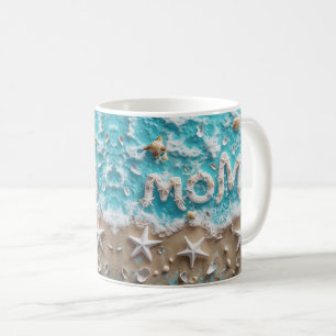 3D Ocean Whisper Moeder Wrap Koffiemok