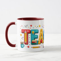 3D Onderwijs Typography Kunstmok – Waarderingsgesc