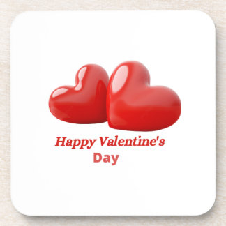 3D-ontwerp voor het hart Bier Onderzetter