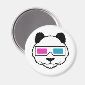 3D Panda Magneet (Voorkant / Achterkant)