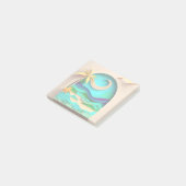 3D Papercraft Tropical Beach Post-it® Notes (Schuin)