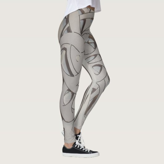 3D-papier Leggings (Rechts)