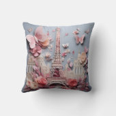 3D Paris pillow Kussen (Achterkant)