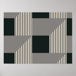 3D-patroon Poster