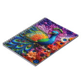 3D Peacock Notitieboek (Linkerzijde)