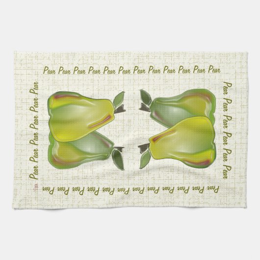 3D-peren (WC) Theedoek (Horizontaal)