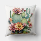 3D pillows cacto Kussen (Achterkant)