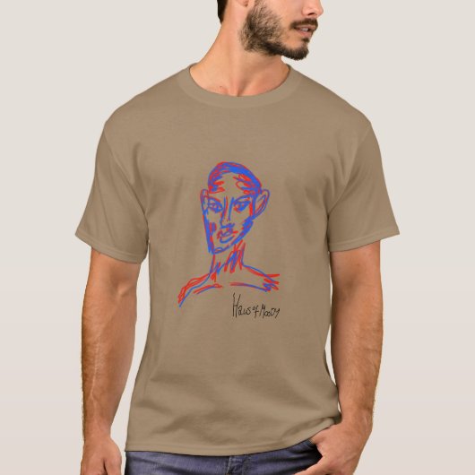 3D-portret nr. 1 T-shirt (Voorkant)