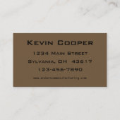 3D-prijs Visitekaartje (Achterkant)