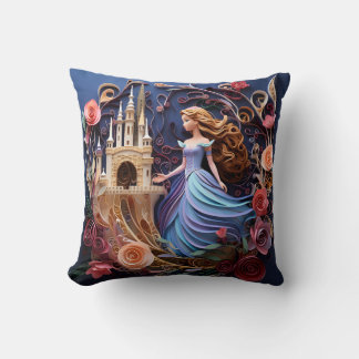 3D Princess pillow Kussen