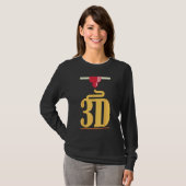 3D-printen 3D-printer T-shirt (Voorkant volledig)