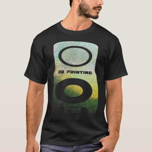 3D Printer hot end artwork 1 T-shirt (Voorkant)