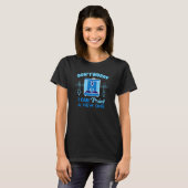 3D Printer Nerd Geek 3D Printer Humor T-shirt (Voorkant volledig)