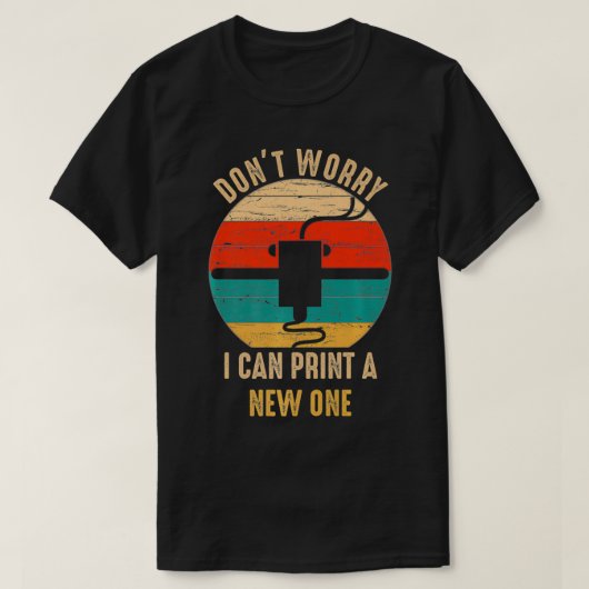  3D Printer T-shirt Cadeauidee voor Geeks P (Design voorkant)
