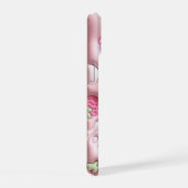 3D Puffy Roze Aardbei en Melk Telefoon Case iPhone 15 Hoesje (Rechterkant)