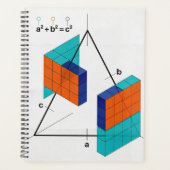 3D Pythagorean Theorem Math Planner (Voorkant)