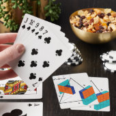 3D Pythagorean Theorem Math Playing Cards Pokerkaarten (Insitu)