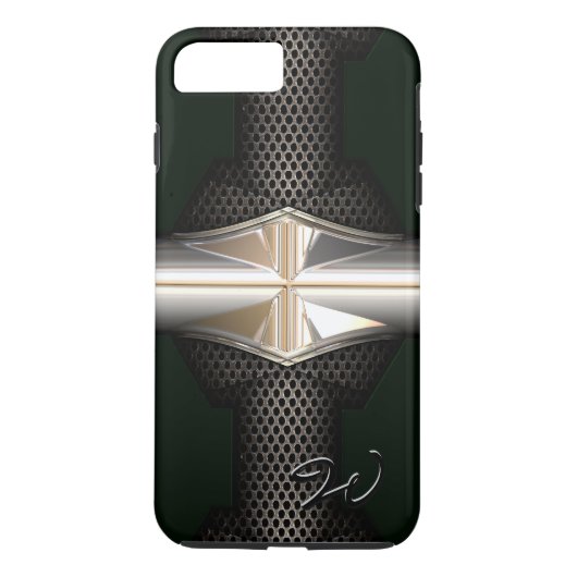3D reflecterend raster 2 Case-Mate iPhone Case (Achterkant)
