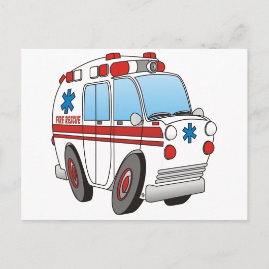 3D Rescue Briefkaart (Voorkant)