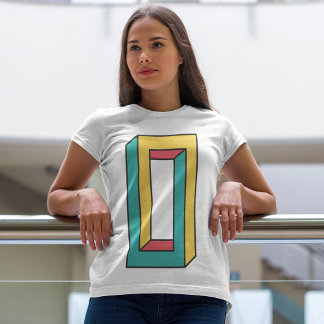 3d Retro Vorm T-shirt