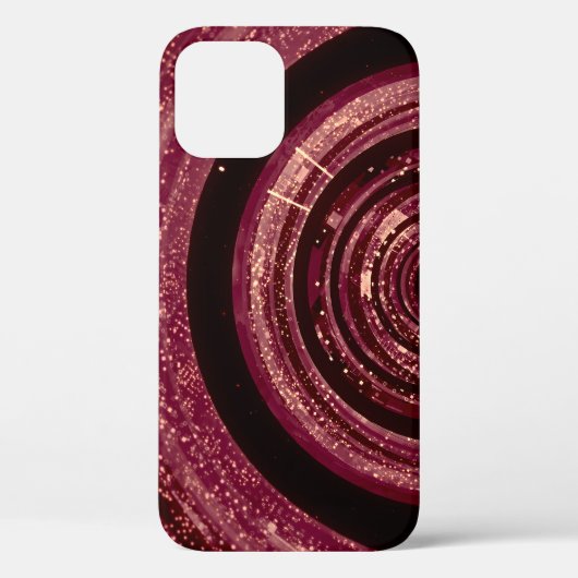 3D ruimte, sci-fi achtergrond. Case-Mate iPhone Case (Achterkant)