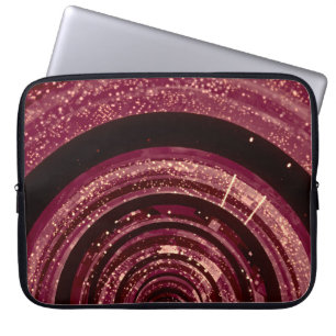 3D ruimte, sci-fi achtergrond. Laptop Sleeve