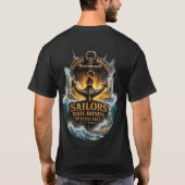 3D Sailors Bail Bonds Splash Down T-shirt (Achterkant)