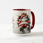 3D Santa Mok (Voorkant rechts)