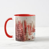 3D Scandinavisch winterlandschap Mok (Links)