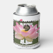 3D Schattige eekhoorn met omhulling op ventilator Blikjeskoeler (Blikje Voorkant)