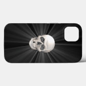 3D Schedel Gloeiend Case-Mate iPhone Case (Achterkant (horizontaal))