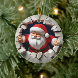 3d Sinterklaas Keramisch Ornament