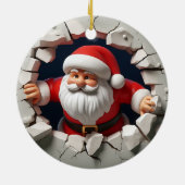 3d Sinterklaas Keramisch Ornament (Achterkant)