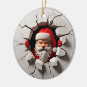 3d Sinterklaas Keramisch Ornament (Links)