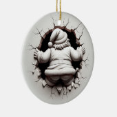 3d Sinterklaas Keramisch Ornament (Rechts)