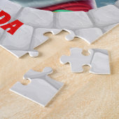 3D Sinterklaas Kerstmis Gepersonaliseerde Kinderen Legpuzzel (Zijkant)