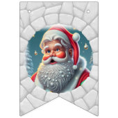 3D Sinterklaas Kerstmis Rode Vakantie Vlaggetjes (Eerste vlag)