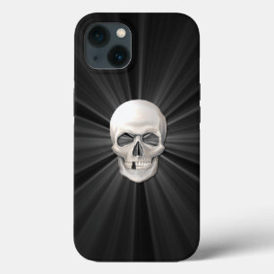 3D Skull-gloeien iPhone 13 Hoesje