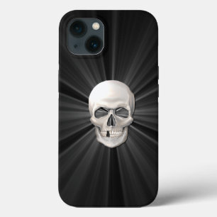 3D Skull Hoesje-Mate iPhone Case