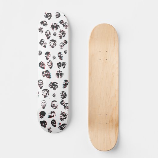 3D Skulls: aangepast skateboard (Voorkant)