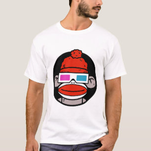 3D Socket Monkey T-shirt