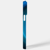 3D Spiraal Blauwe Kleuren Moderne Abstracte Fracta Case-Mate iPhone Case (Achterkant / Rechts)