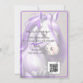 3D Spirit Pony 34 Verjaardag Kaart (Achterkant)