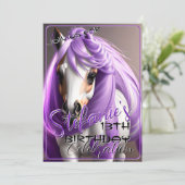 3D Spirit Pony 38 Invitation d'anniversaire (Debout devant)
