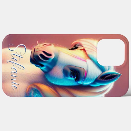 3D Spirit Pony 3 Case-Mate iPhone Case (Achterkant (horizontaal))