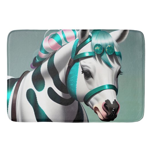 3D Spirit Pony 7 Badmat (Voorkant)