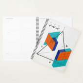 3D Stelling van Pythagoras Wiskunde Planner (Display)