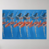 3D Stereogram Dancer Poster (Devant)
