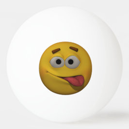 3D-stijl Afspelen Emoticon Pingpongballen