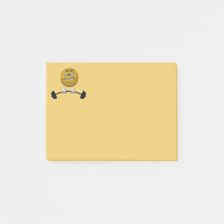 3d Stijl die Emoticon overdoet Post-it® Notes